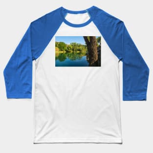 Vrbas River in Banja Luka, Republika Srpska, Bosnia Baseball T-Shirt